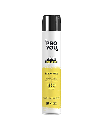 Revlon Professional Pro You Setter Hairspray Medium Hold - Лак для волос 500 мл - hairs-russia.ru